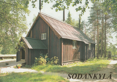 KIRKKOKORTTI - SODANKYLÄN VANHA KIRKKO - 2