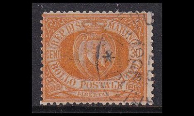 San Marino 16 o Vaakuna 30 C (1892)
