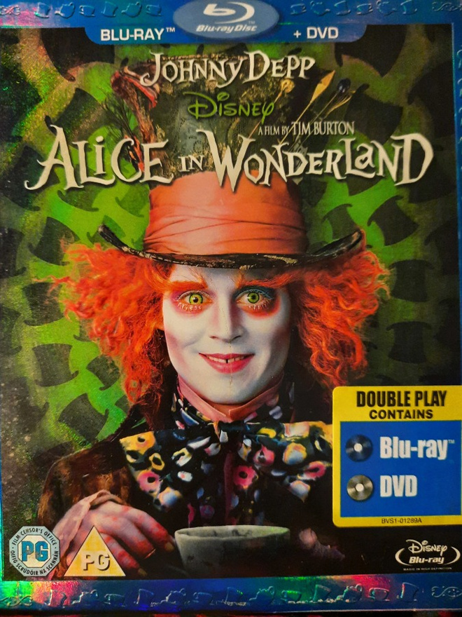 ALICE IN WONDERLAND Blu-ray