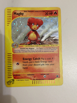 Pokemon Magby 17/165 Holo – Expedition Base Set