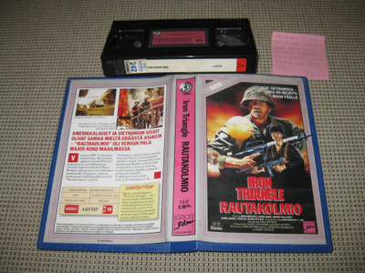 Iron Triangle - Rautakolmio-VHS (Egmont Film, 1989)
