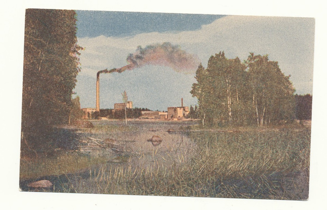 VALKEAKOSKI, SÄTERI - vanha kortti