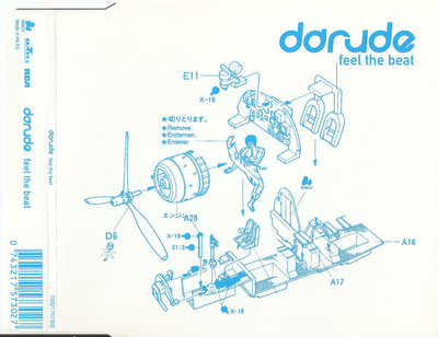 Darude (CD) VG+++!! Feel The Beat (Maxi-single)