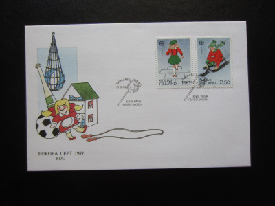 FDC 1989 Eurooppa-merkit