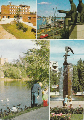 Postikortti KOTKA, erikoisleima