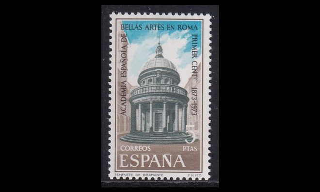 Espanja 2078 ** Taideakatemia 100v (1974)