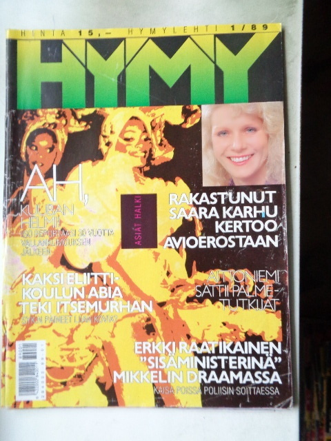 Hymy lehti Nro 1/1989 (21.10)