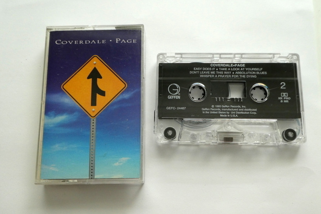 David COVERDALE Jimmy PAGE C-KASETTI 1993