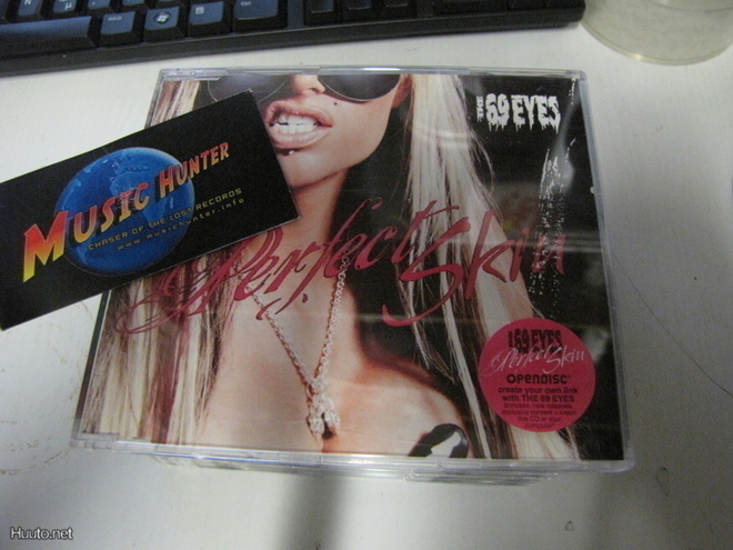 69 EYES - PERFECT SKIN CD SINGLE UUSI