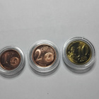 Suomi 1 cent, 2 cent ja 10 cent 2014 unc - pikkukuva 1