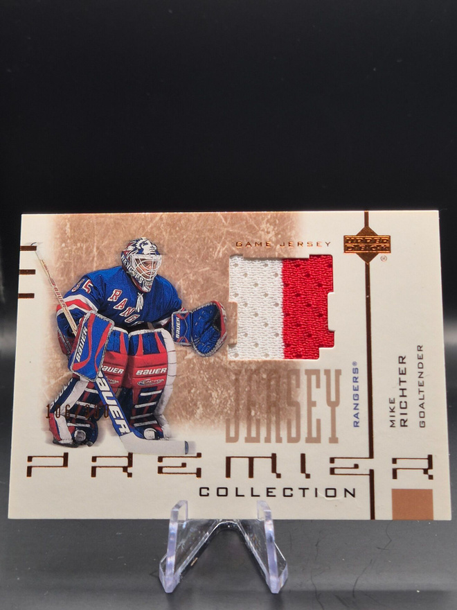 2001-02 Upper Deck Premier Collection MIKE RICHTER /300