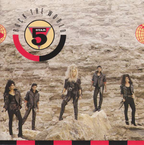 Five Star - Rock The World (CD) HYVÄ KUNTO!! 5