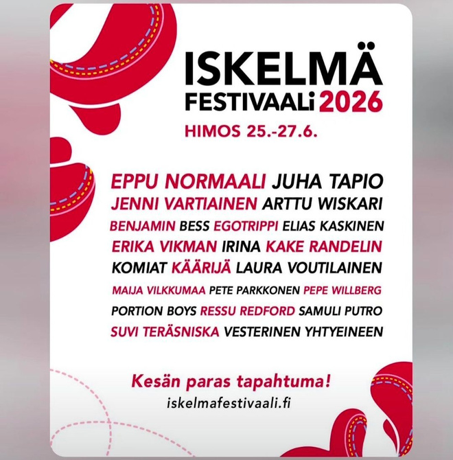 ISKELMÄ FESTIVAALI 3PV RANNEKE