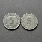 Saksa 5 MARK 1991D,1975F - pikkukuva 1