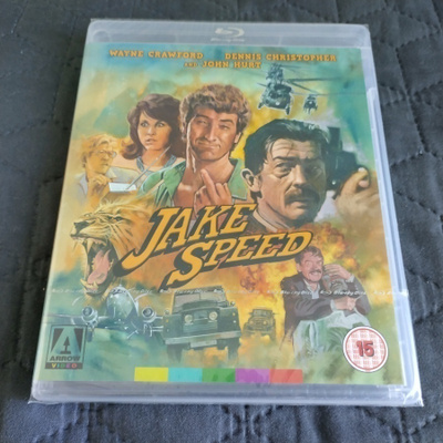 Jake Speed Blu-ray **muoveissa**