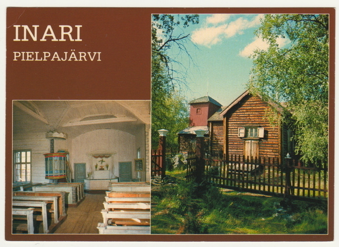 Inari Pielpajärven kirkko Lappi