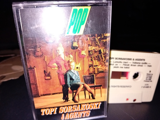 C-kasetti Topi Sorsakoski & Agents : Pop ( SIS POSTIKULU)