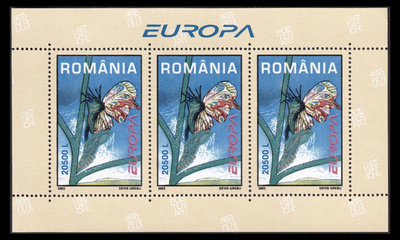 Romania 5735BL330 ** Europa julistetaide (2003)