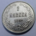1892 1 markka kl8 - pikkukuva 1