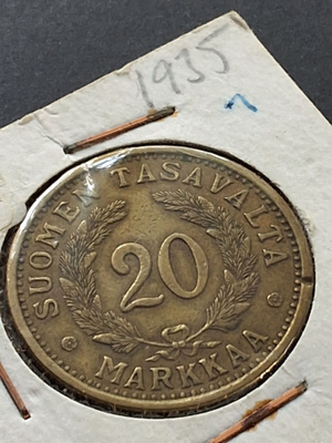 20mk 1935 Kuvienmukainen, Kts!