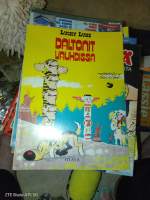 Lucky luke daltonit vauhdissa