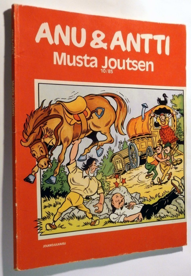 ANU & ANTTI 10/1985 - Musta Joutsen - Willy Vandersteen