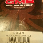 Toyota Camry , Carina 1.8 Vesipumppu GMB 590-409, PA795 - pikkukuva 1