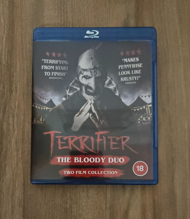 Terrifier - The Bloody Duo, 2 x blu-ray