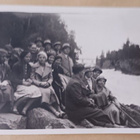 Imatra, retkeläiset rannalla 6.7.1939, vkpk, ei p. - pikkukuva 1
