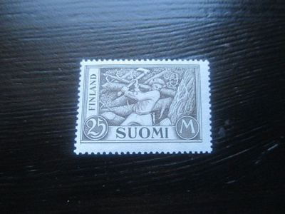 Yleismerkki Puunkaataja 25mk 1930 **