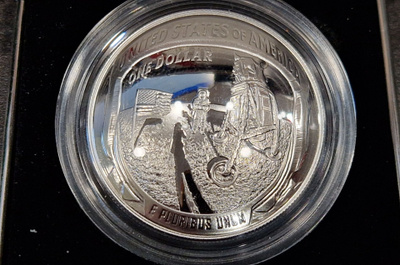 USA Apollo 11 Dollar 2019 hopea proof