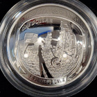 USA Apollo 11 Dollar 2019 hopea proof - pikkukuva 1