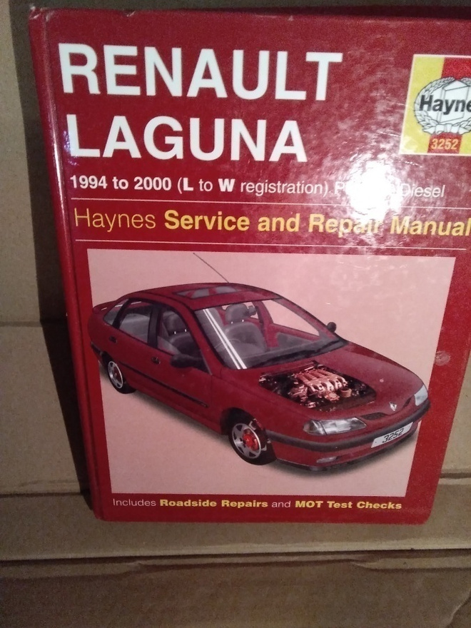 Renault Laguna 1994-2000 korjausopas