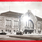Bielefeld  -  Bahnhof  -   Asema  1961 / Vanhat autot - pikkukuva 1