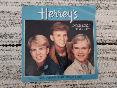 Euroviisu - Herreys - Diggi Loo Diggi Ley - single 1984
