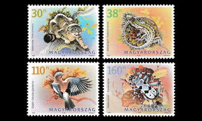 Unkari 4728-31 ** Luonnontieteellinen museo 200v (2002)