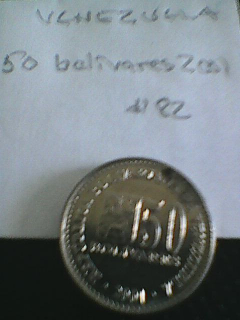Venezuela 50 bolivares 2001 km#82