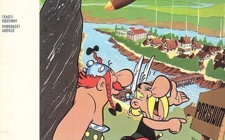 Uderzo: Asterix - KULTAINEN SIRPPI (1-painos vuodelta 1971)