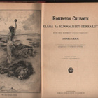 Defoe: Robinson Crusoen elämä , WSOY 1911, korukansi, K3 - pikkukuva 2