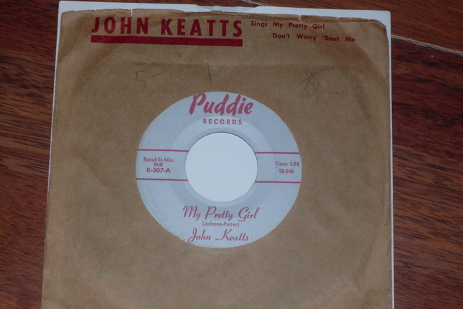 7" JOHN KEATTS - My Pretty Girl - single rockabilly EX