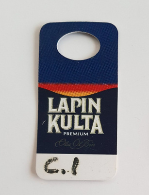 Lapin Kulta narikkalappu