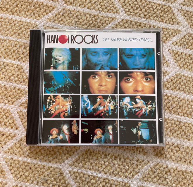 Hanoi Rocks - All Those Wasted Years CD. Johanna, 1989