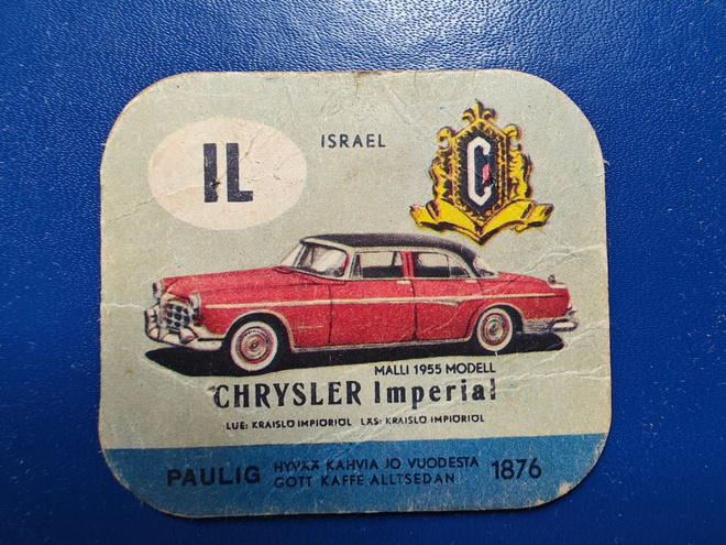 PAULIG KAHVILAPPU CHRYSLER IMPERIAL