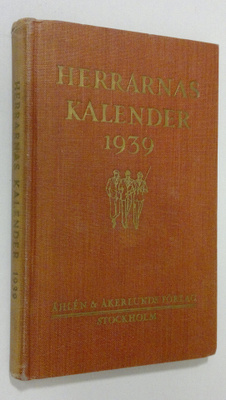 Herrarnas kalender 1939