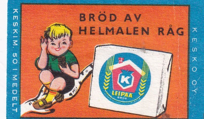 Bröd av helmalen råg. K leipää , s77
