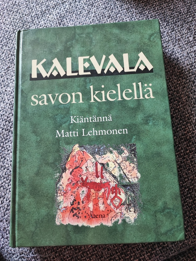 Kalevala savon kielellä