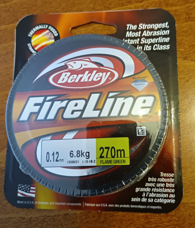 Berkley Fireline 270m 0.12 kuitusiima
