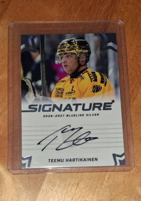26-27 Blueline Signature Silver Teemu Hartikainen /80 Kalpa