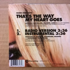 Marie Serneholt - That´s The Way My Heart Goes CDS - pikkukuva 2