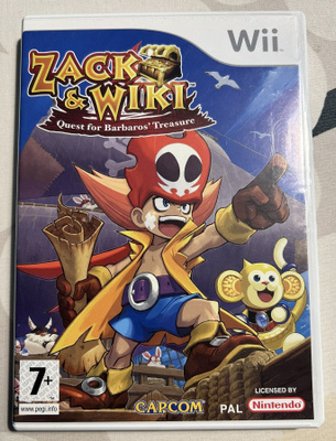 Zack & Wiki: Quest for Barbaros' Treasure Wii CIB